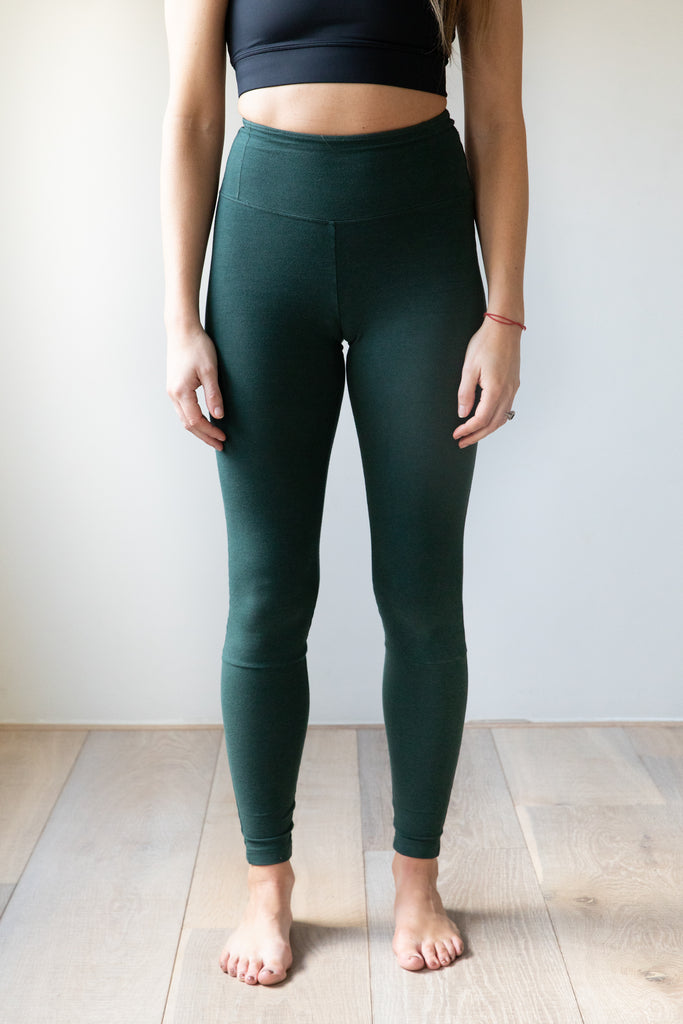 Sustainable cotton leggings girl